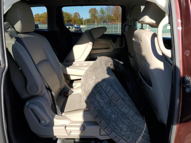 5FNRL6H70JB091440 - 2018 HONDA ODYSSEY EXL BURGUNDY photo 11