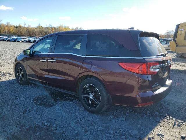 5FNRL6H70JB091440 - 2018 HONDA ODYSSEY EXL BURGUNDY photo 2