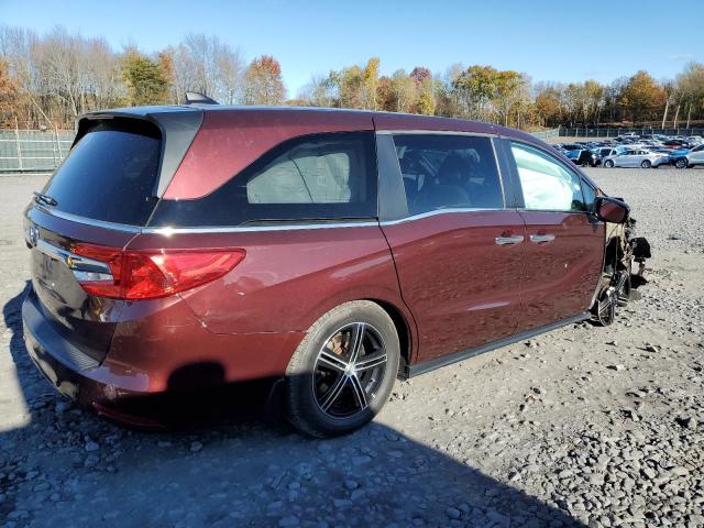 5FNRL6H70JB091440 - 2018 HONDA ODYSSEY EXL BURGUNDY photo 3