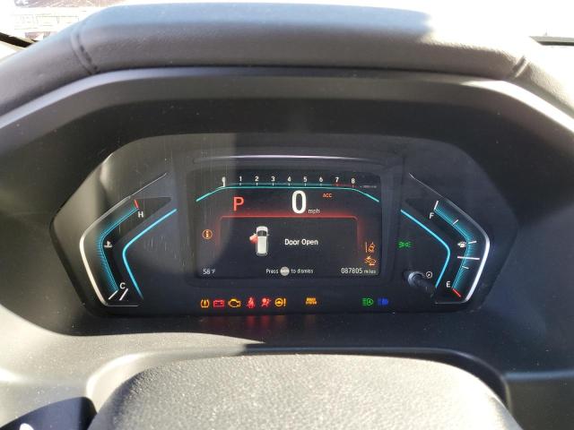 5FNRL6H70JB091440 - 2018 HONDA ODYSSEY EXL BURGUNDY photo 9