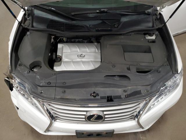 2T2BK1BA5DC212219 - 2013 LEXUS RX 350 BASE თეთრი ფოტო 12