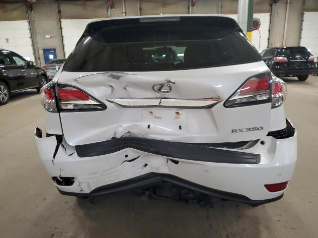 2T2BK1BA5DC212219 - 2013 LEXUS RX 350 BASE თეთრი ფოტო 6
