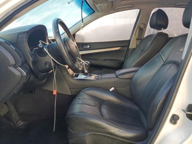 JN1CV6AP8DM304238 - 2013 INFINITI G37 BASE WHITE photo 7