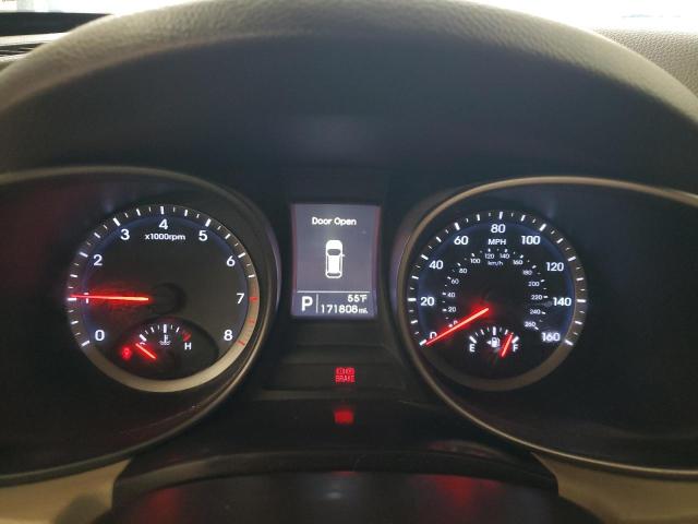 5XYZT3LBXGG370146 - 2016 HYUNDAI SANTA FE S BLACK photo 9