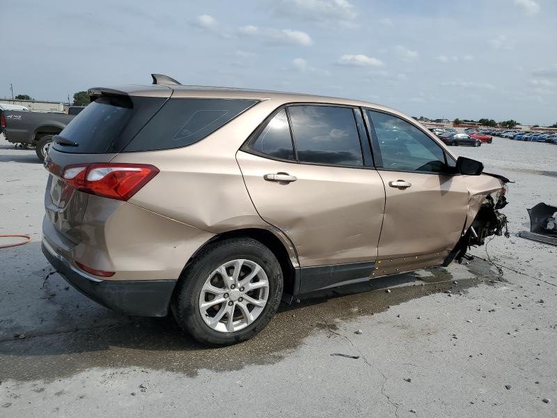 3GNAXHEV1JL339719 - 2018 CHEVROLET EQUINOX LS 棕色 照片 3