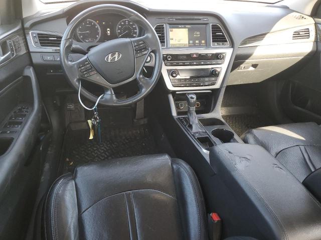 5NPE34AF7FH223123 - 2015 HYUNDAI SONATA SPORT BLACK photo 8