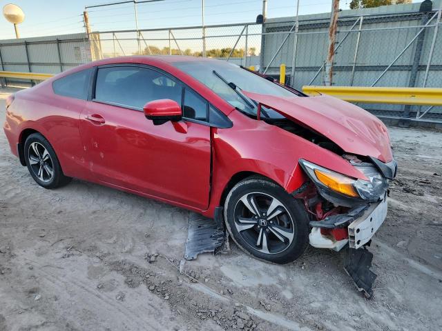 2HGFG3B82EH526273 - 2014 HONDA CIVIC EX RED photo 4