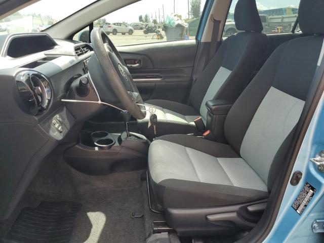 JTDKDTB37F1090529 - 2015 TOYOTA PRIUS C 蓝色 照片 7