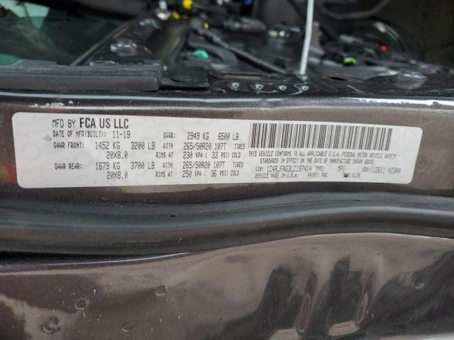 1C4RJFAG3LC197414 - 2020 JEEP GRAND CHER LAREDO ყავისფერი ფოტო 13