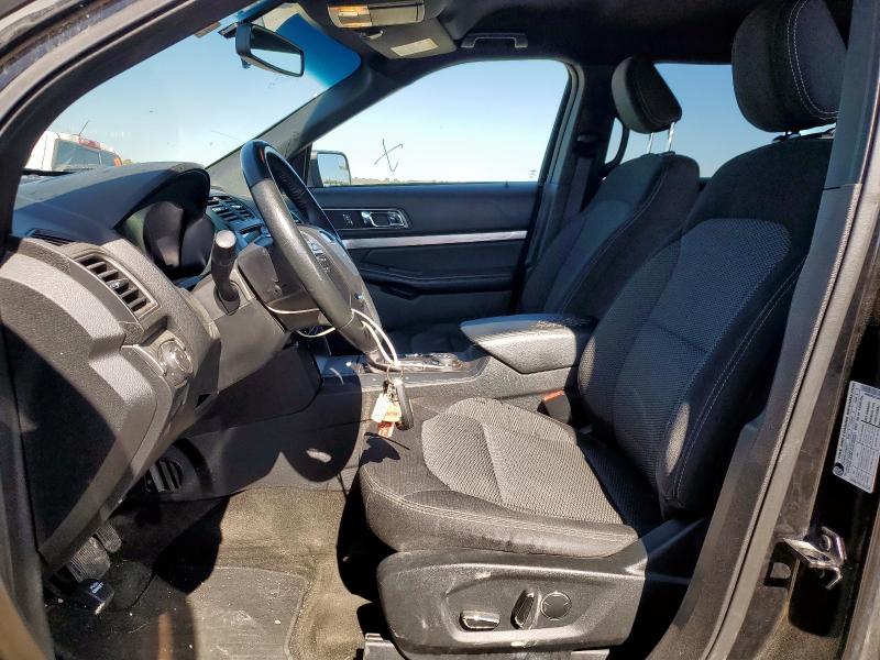 1FM5K8D8XJGA04947 - 2018 FORD EXPLORER XLT Schwarz Foto 7