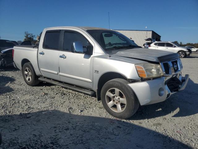 1N6AA07A84N591877 - 2004 NISSAN TITAN XE SILVER photo 4
