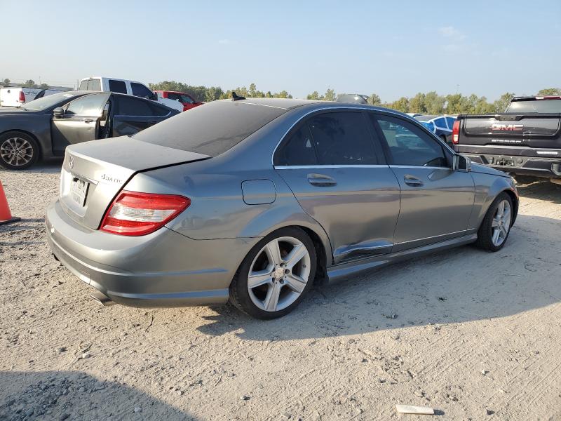 WDDGF8BB2AF450831 - 2010 MERCEDES-BENZ C 300 4MATIC SILVER photo 3
