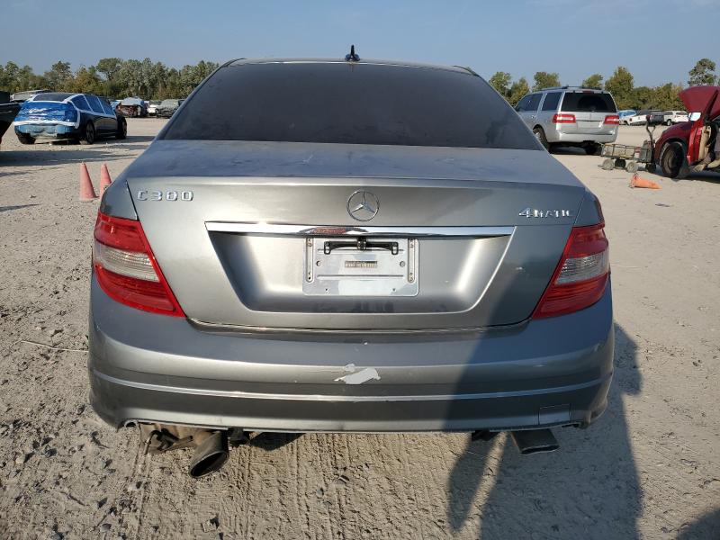 WDDGF8BB2AF450831 - 2010 MERCEDES-BENZ C 300 4MATIC SILVER photo 6