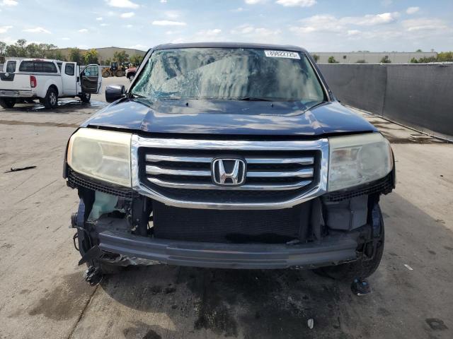 5FNYF3H53FB010115 - 2015 HONDA PILOT EXL BLUE photo 5