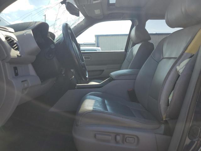 5FNYF3H53FB010115 - 2015 HONDA PILOT EXL BLUE photo 7