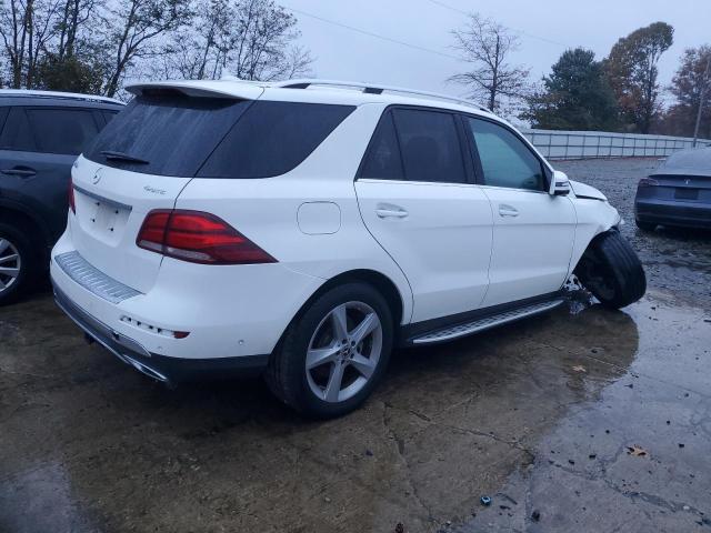 4JGDA5HB3JB082051 - 2018 MERCEDES-BENZ GLE 350 4MATIC WHITE photo 3