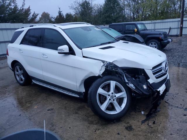 4JGDA5HB3JB082051 - 2018 MERCEDES-BENZ GLE 350 4MATIC WHITE photo 4