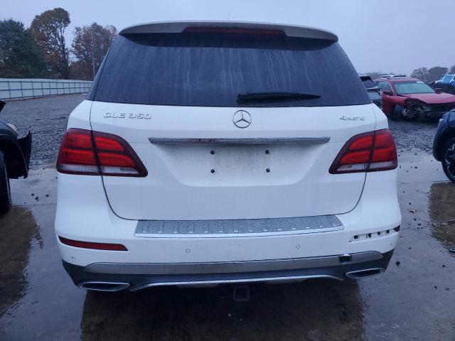4JGDA5HB3JB082051 - 2018 MERCEDES-BENZ GLE 350 4MATIC WHITE photo 6