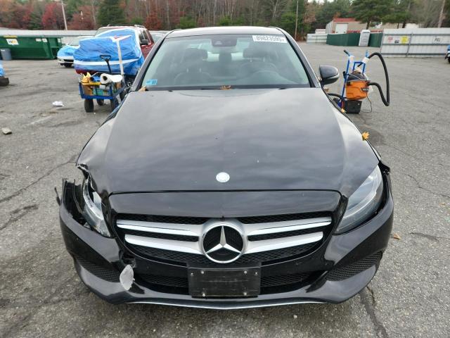 55SWF4KB4HU210076 - 2017 MERCEDES-BENZ C 300 4MATIC BLACK photo 5