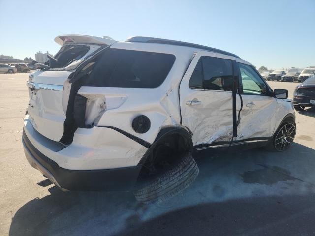 1FM5K7D82HGD78084 - 2017 FORD EXPLORER XLT თეთრი ფოტო 3