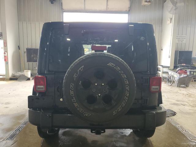 1C4HJWEGXFL766723 - 2015 JEEP WRANGLER U SAHARA Սև լուսանկար 6