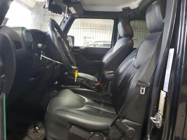 1C4HJWEGXFL766723 - 2015 JEEP WRANGLER U SAHARA Սև լուսանկար 7