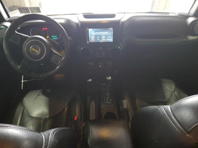 1C4HJWEGXFL766723 - 2015 JEEP WRANGLER U SAHARA Սև լուսանկար 8