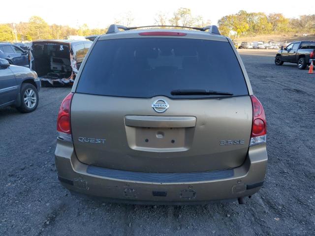 5N1BV28UX4N329791 - 2004 NISSAN QUEST S Qəhvəyi foto 6
