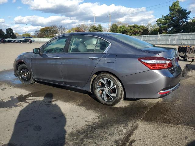 1HGCR2F3XGA236547 - 2016 HONDA ACCORD LX GRAY photo 2