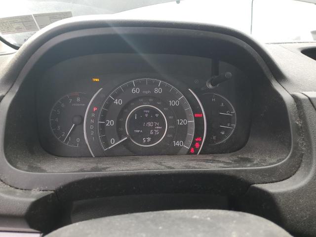 2HKRM4H5XCH626987 - 2012 HONDA CR-V EX BLACK photo 9