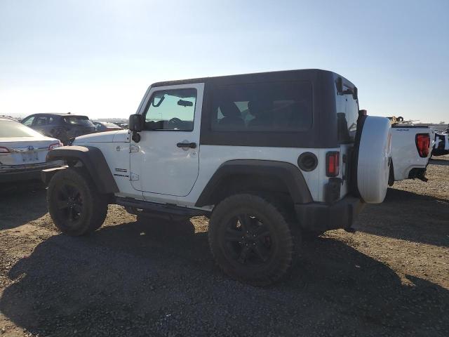 1C4GJWAG3GL113685 - 2016 JEEP WRANGLER SPORT Ақ фото 2