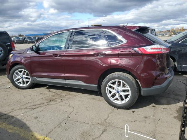 2FMPK4J94MBA48968 - 2021 FORD EDGE SEL كستنائي صورة 2
