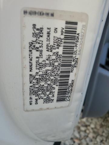 4T3ZF13C7WU061495 - 1998 TOYOTA SIENNA LE 白色 照片 14