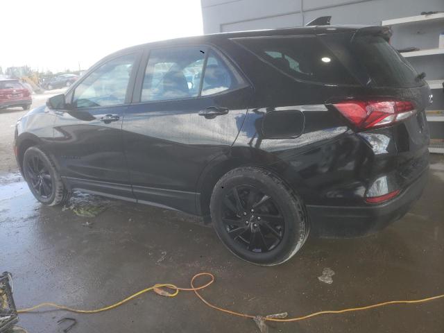3GNAXHEGXPL148195 - 2023 CHEVROLET EQUINOX LS Schwarz Foto 2