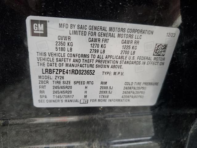 LRBFZPE41RD023652 - 2024 BUICK ENVISION ESSENCE Սև լուսանկար 14