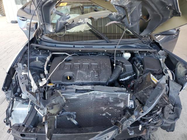 2T1BURHE4EC111195 - 2014 TOYOTA COROLLA L BLUE photo 11