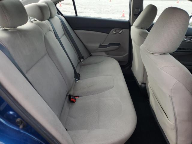 19XFB2F50DE059985 - 2013 HONDA CIVIC LX ლურჯი ფოტო 10