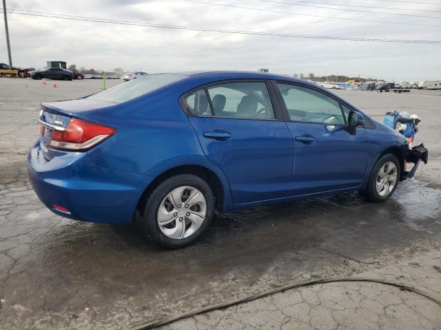 19XFB2F50DE059985 - 2013 HONDA CIVIC LX ლურჯი ფოტო 3