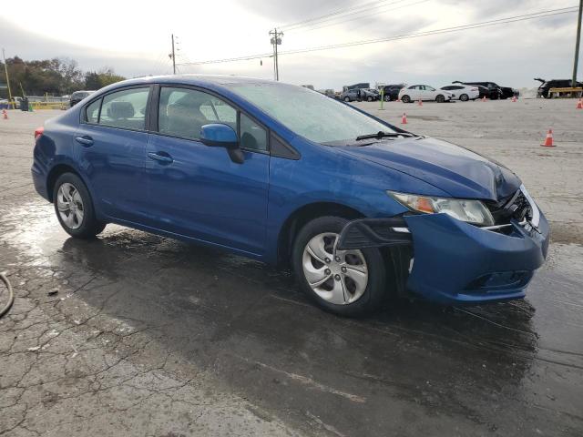 19XFB2F50DE059985 - 2013 HONDA CIVIC LX ლურჯი ფოტო 4