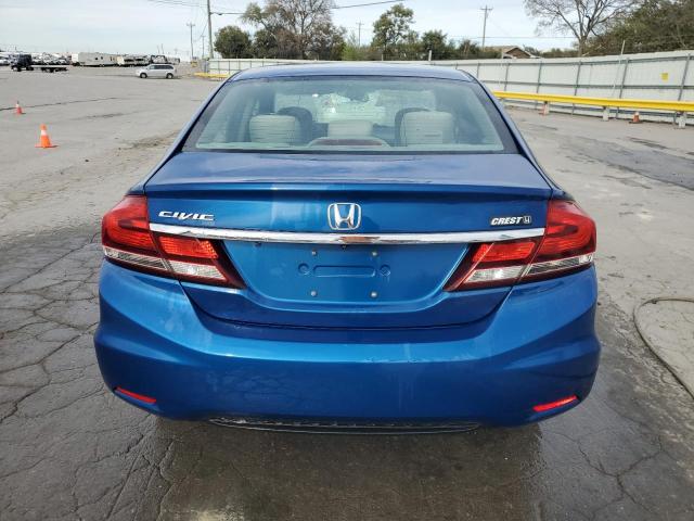 19XFB2F50DE059985 - 2013 HONDA CIVIC LX ლურჯი ფოტო 6