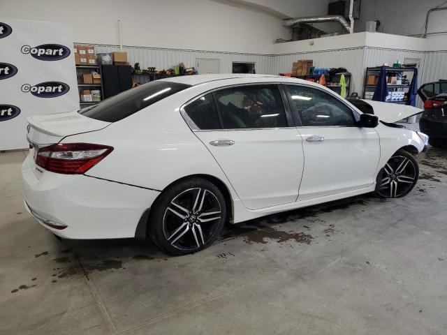 1HGCR2F59HA021339 - 2017 HONDA ACCORD SPORT Blanc photo 3