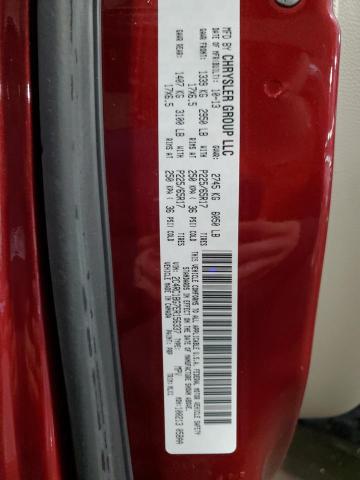 2C4RC1BG7ER156337 - 2014 CHRYSLER TOWN & COU TOURING RED photo 14