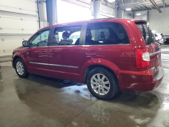 2C4RC1BG7ER156337 - 2014 CHRYSLER TOWN & COU TOURING RED photo 2
