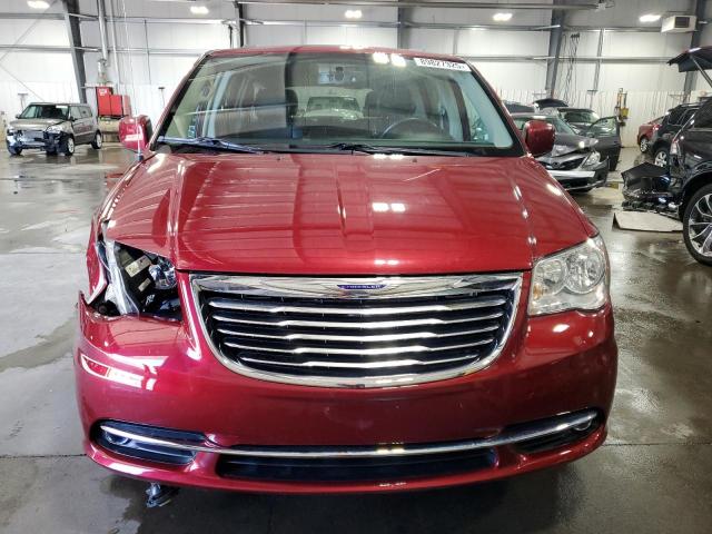 2C4RC1BG7ER156337 - 2014 CHRYSLER TOWN & COU TOURING RED photo 5