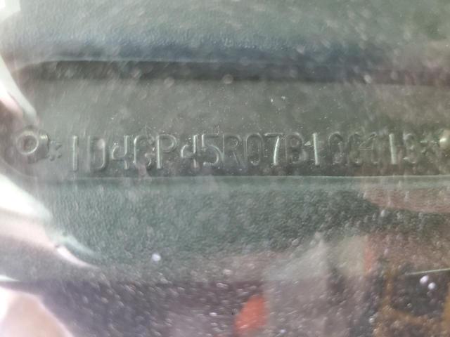 1D4GP45R07B100013 - 2007 DODGE CARAVAN SXT 银色 照片 13