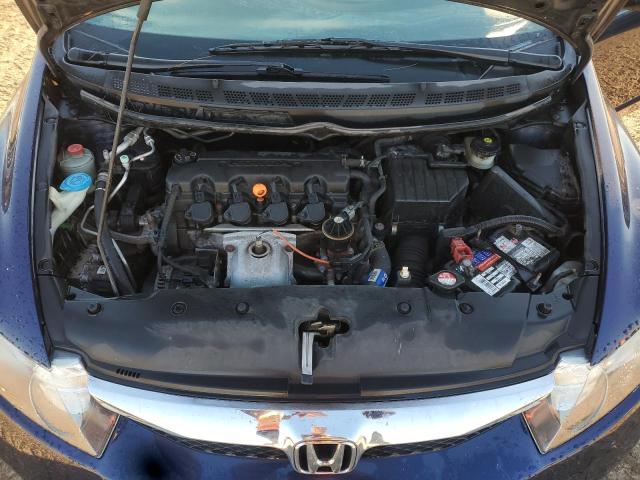 19XFA1F55AE005011 - 2010 HONDA CIVIC LX BLUE photo 11