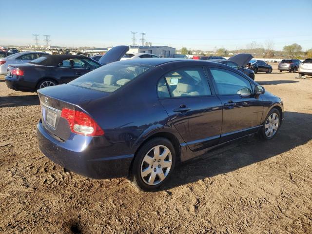 19XFA1F55AE005011 - 2010 HONDA CIVIC LX BLUE photo 3
