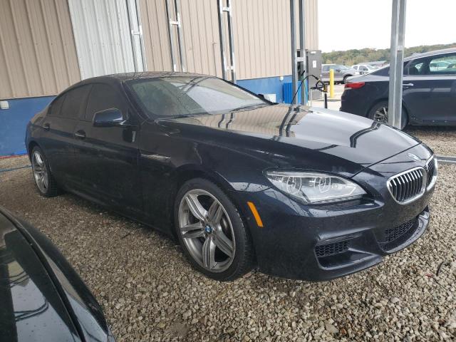 WBA6B8C58FD453551 - 2015 BMW 640 XI GRAN COUPE BLUE photo 4