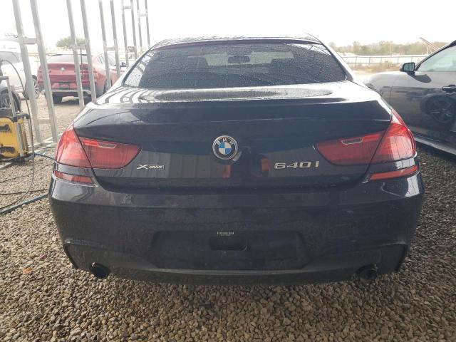 WBA6B8C58FD453551 - 2015 BMW 640 XI GRAN COUPE BLUE photo 6