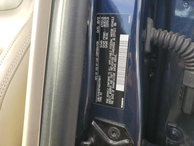 YV1612FH2D2179677 - 2013 VOLVO S60 T5 BLUE photo 12